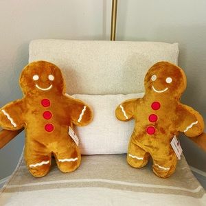 Set of Gingerbread Pillows
